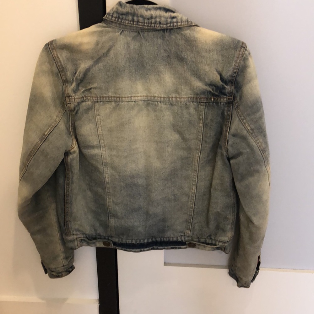 Distressed Denim Jacket - Picture 2 of 3
